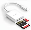 Daytona NK1023 2 in 1 Type-C to SD Card OTG SDTF Memory Converter Plug and Play Card Reader for Phone and Pad