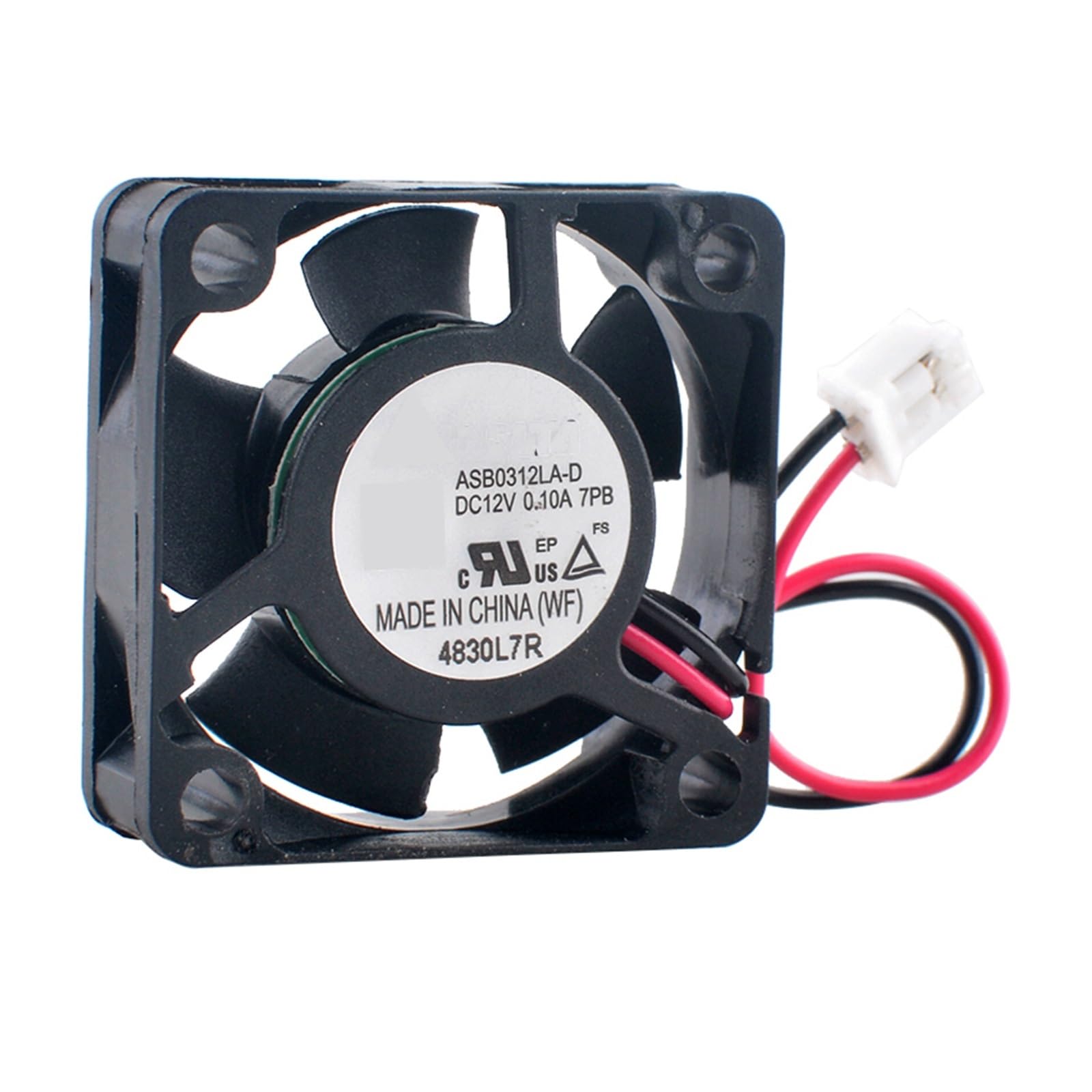 JJKKOZVQF 0312LA-D 3cm 30mm fan 30x30x10mm DC12V 0.10A 2-pin 8000rpm axial flow fan cooling fan
