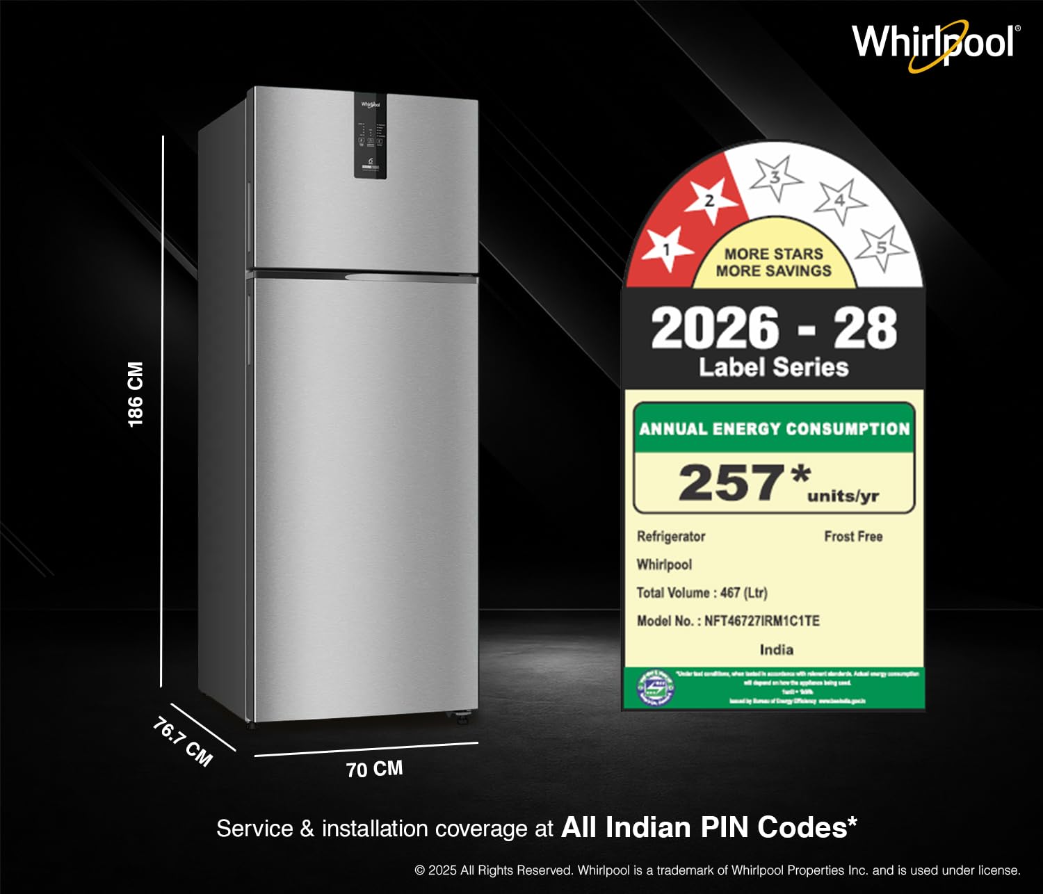 Whirlpool IF INV CNV 515 Alpha Steel (2S)-Y