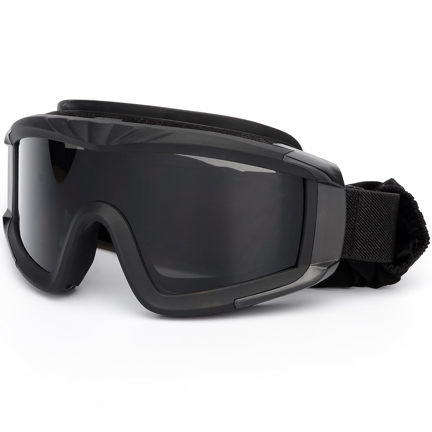 SPOSUNE Gafas tácticas airsoft 3 lentes intercambiables protección UV400 resistencia impacto tiro