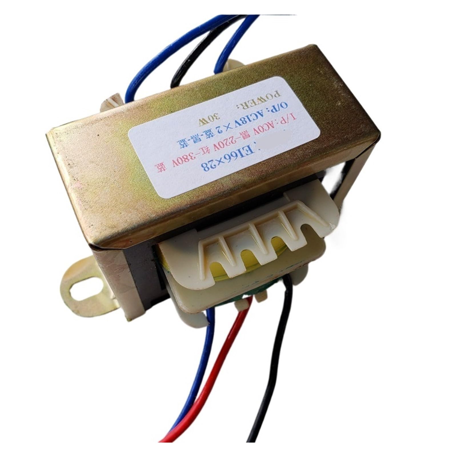 Transformador de 0,72a 8v 0,5a 30va, 220v ei66 * 28., amplificador