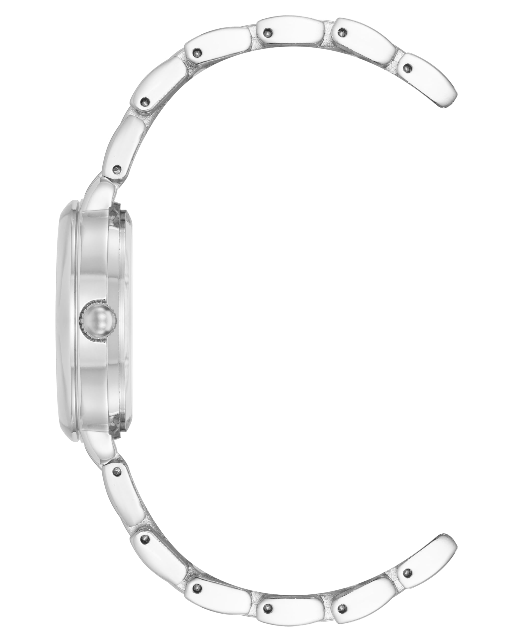 Anne Klein Damen-Armbanduhr mit Glitzerakzenten
