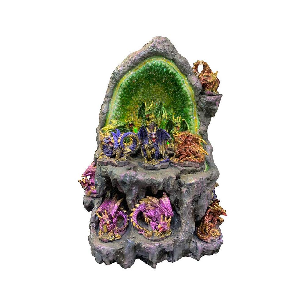 Puckator Dark Legends Crystal Cave Dragon World Figures