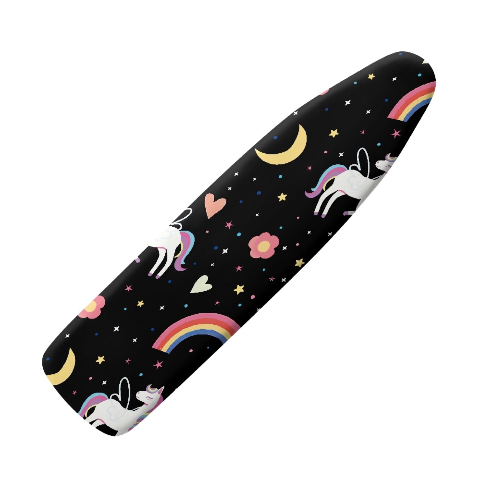 Ironing Board Cover 147X48 Rainbow Padded Iron Board Cover With Elasticated, Easy Fit And Resists Scorching, Cord Binding & Stretch System