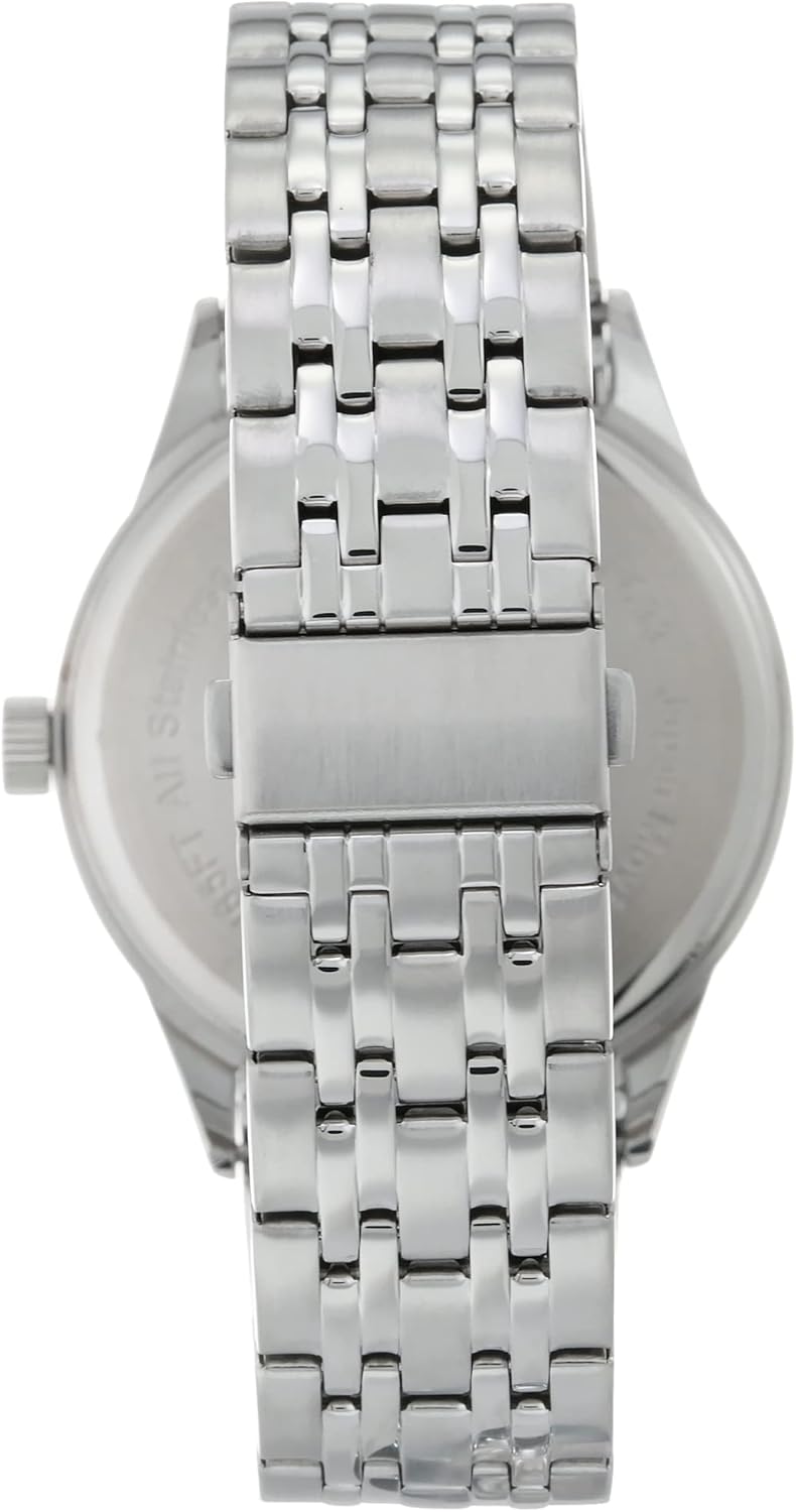 Back view of Armitron watch with bracelet clasp