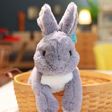 Amazon Co Jp やわらかい うさぎのぬいぐるみ 抱き枕 大きい 癒し系 幼児 35cm 子供 大人 赤ちゃん ウサギ お人形 自然な かわいい 誕生日 プレゼント デザイン お祝い ウサギ 姫 かわいい 縫い包み ふわふわ もちもち 癒し リアル 添い寝 洗える おもちゃ