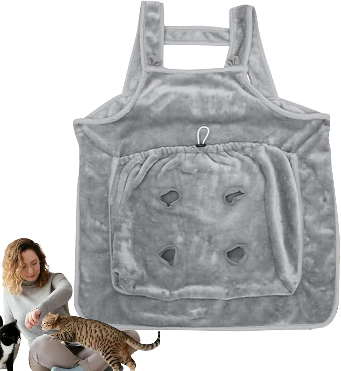 Cat Carry Apron Cat Apron Carrier with Holes Pet Carrier
