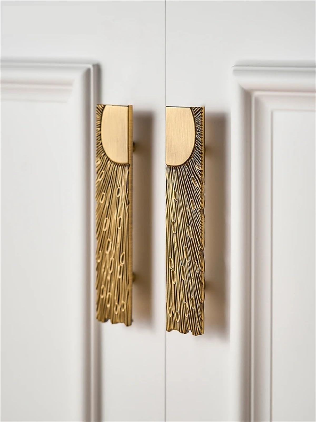 Tirador de puerta de armario y cajón de cocina derecho de 96 mm C-7807