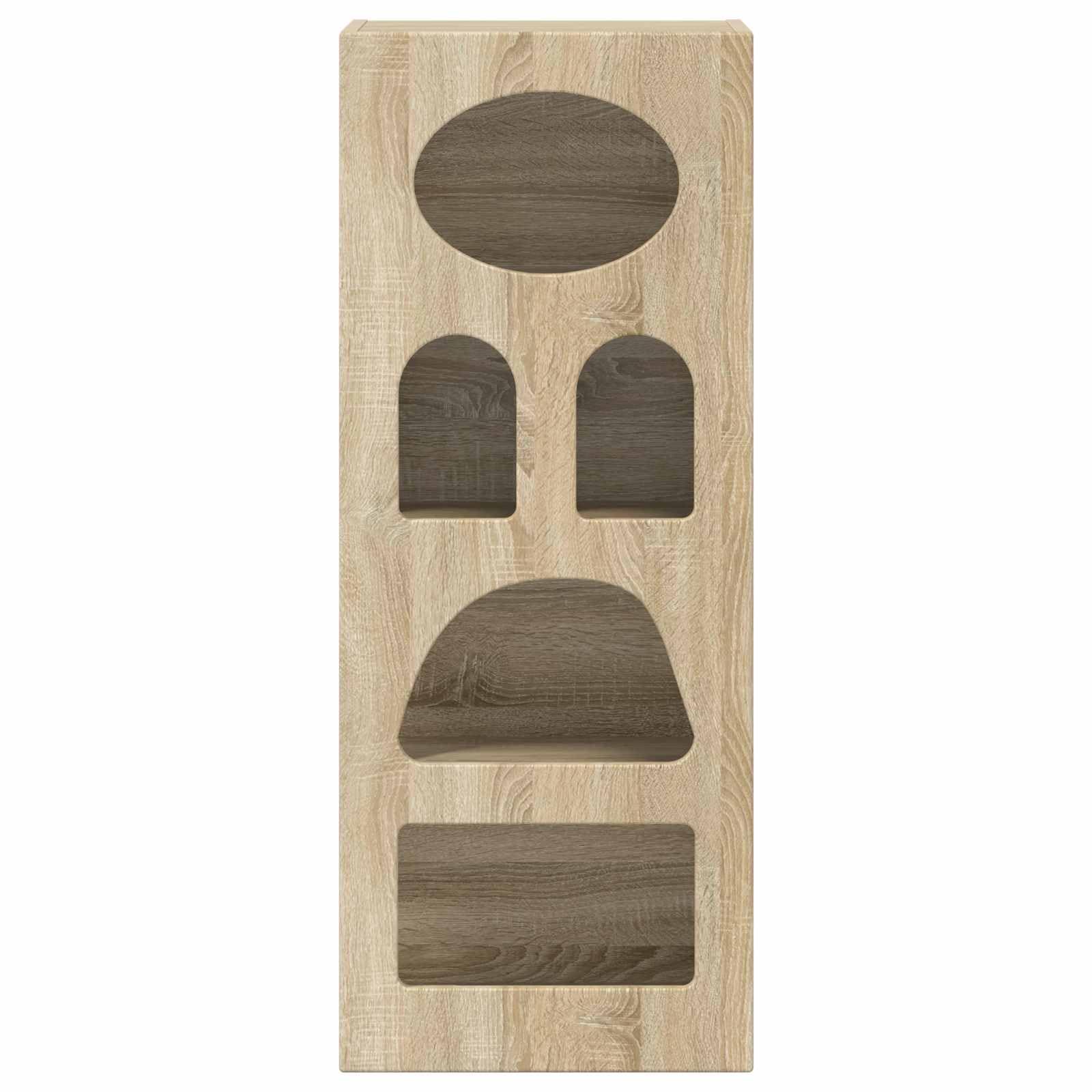 Elst - Aparador auxiliar para cocina, comedor, salón, roble sonoma, 40 x 35 x 100,5 cm
