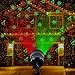 Christmas Projector Lights Outdoor Holiday Laser Lights Landscape Spotlight Red and Green Star Shower with 360 Accessibility Wireless Remote Christmas Decor for Xmas Party Outdoor Garden Patio Wall