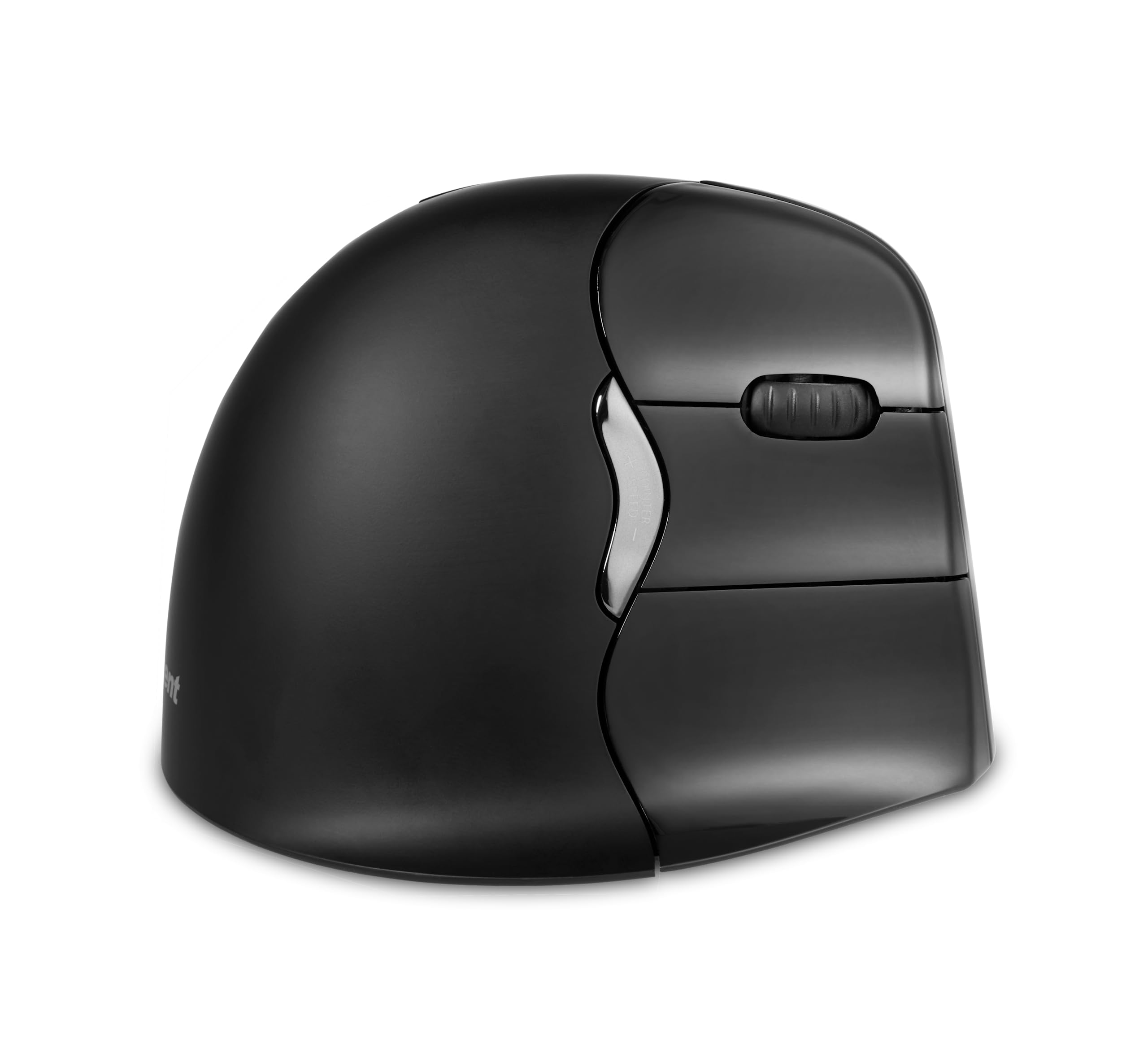 BakkerElkhuizen Evoluent4 - Mouse ergonomico verticale per MacOS, per destrorsi, senza fili, colore: Nero