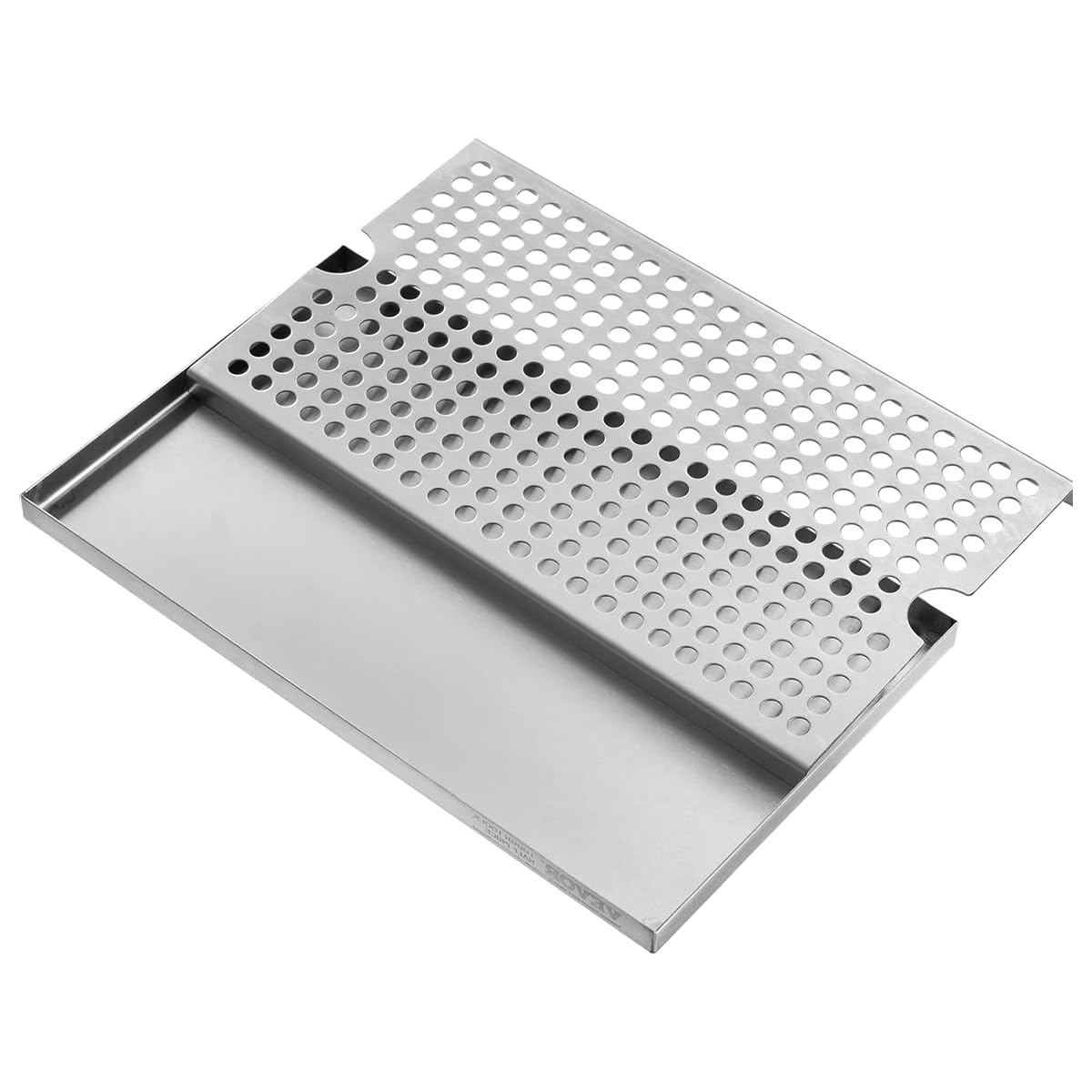 Ubric Vaschetta raccogligocce in Acciaio Inox 304 e Coperchio Rimovibile per Bar, Ristorante, caffè