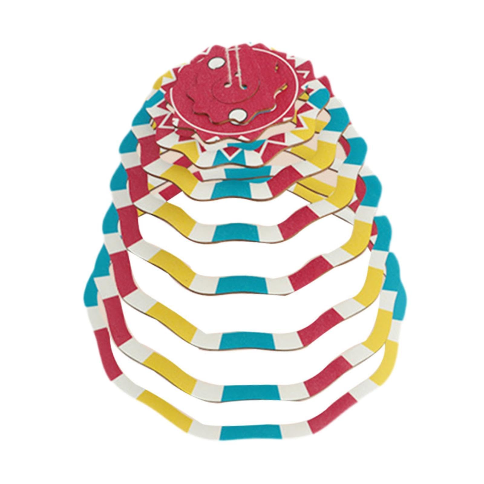 KiBcsLic Hanging Mobile for Crib Black and White Visual Development Toy