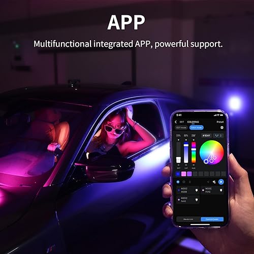 Miniatura 4 de Zhiyun M20 Combo de luz de cámara de 20 W, luz de video LED bicolor, CCT 2700K  6500K, TLCI 97+ CRI 95+ 4500mAh soporte de luz portátil atracción