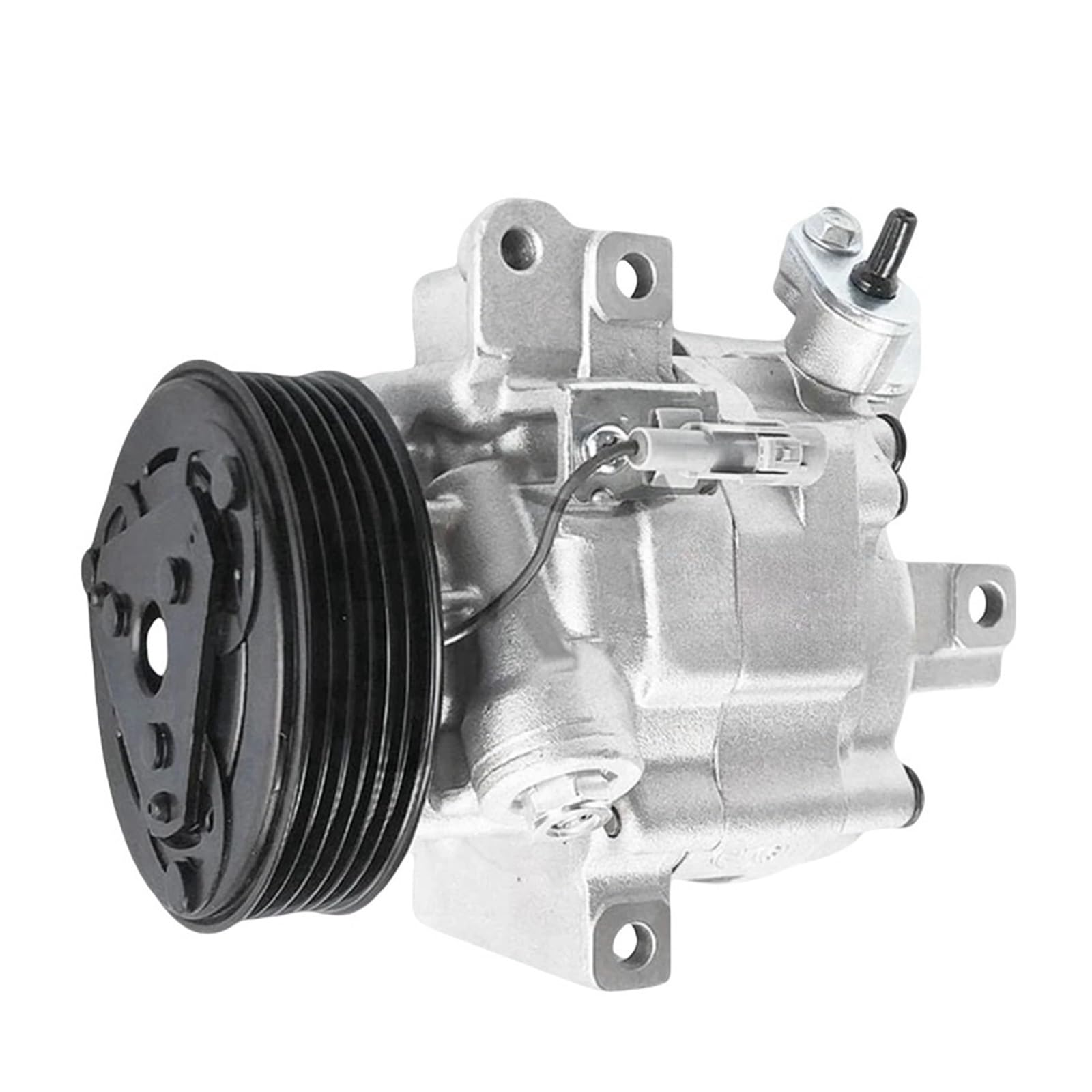 Ac Compressor Fit Car Compatible for Peugeot 107/Toyota Aygo/Citroen C1 DKV06R Air Conditioner 88310-0H010 6453RJ 883100H010 6453-RJ 6453RJ