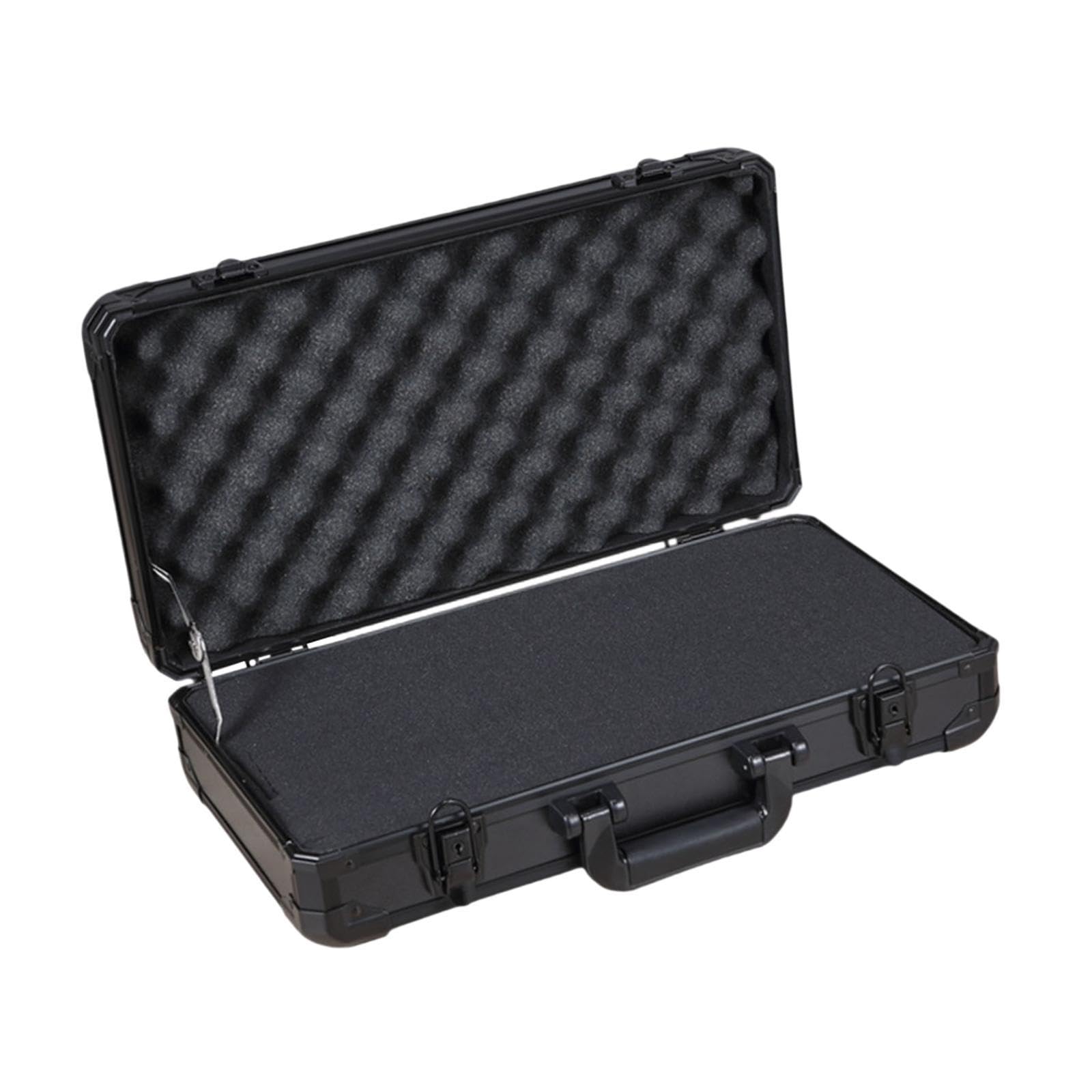 Portable Tool Box with Mesh Pocket Organizer Small Tools Protector Hard Case Style D-image-31