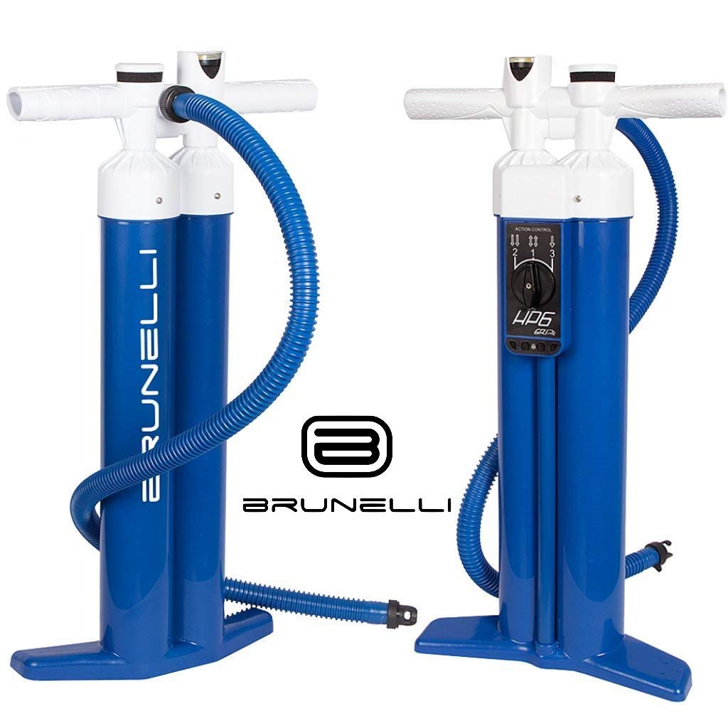 Brunelli HP6 - Bomba de triple acción para SUP