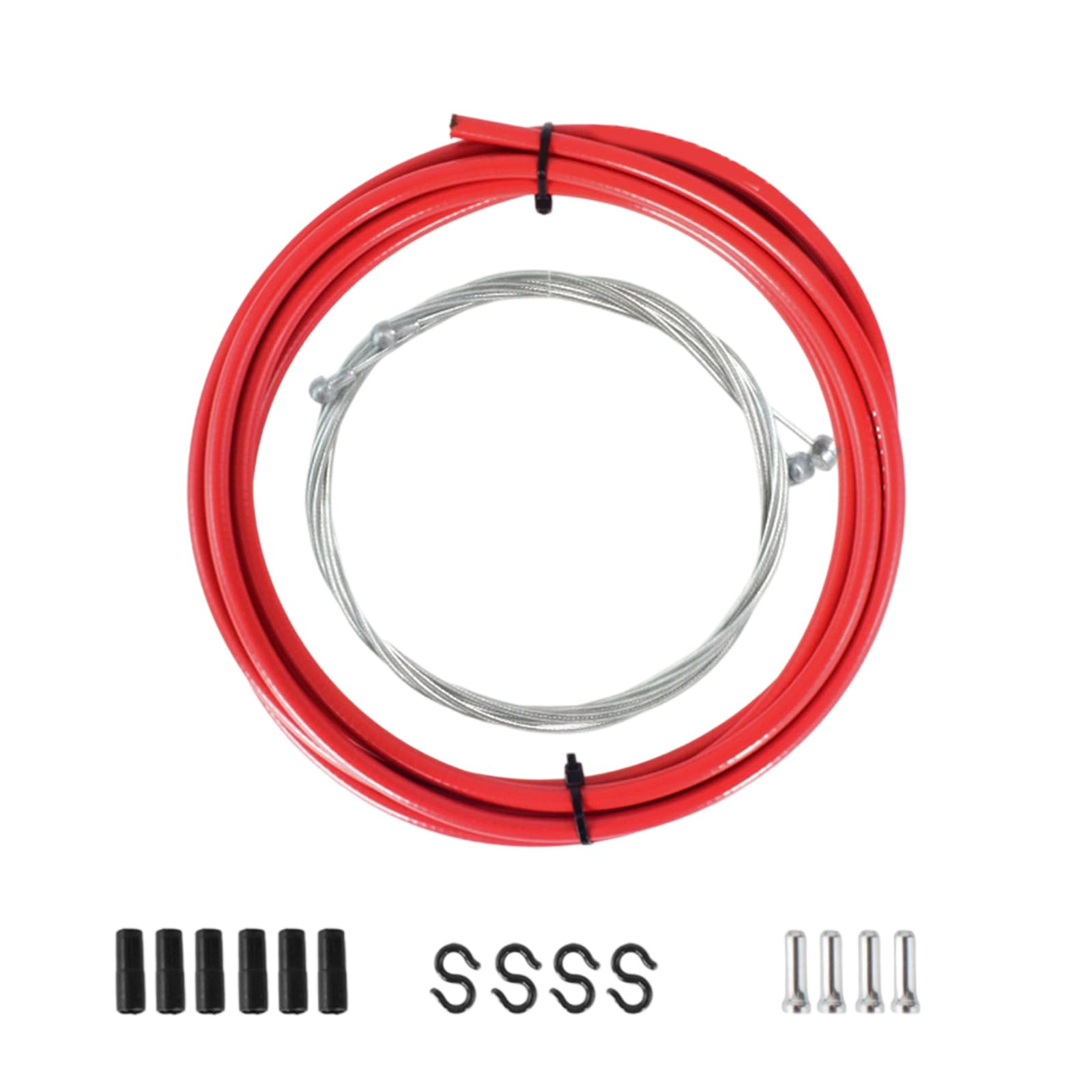 Strengths Brake Gear Cable Housing Bike Derailleurs Shifters Levers Cable for Road Bikes and City Bikes Easyly Install Bike Brake Hose