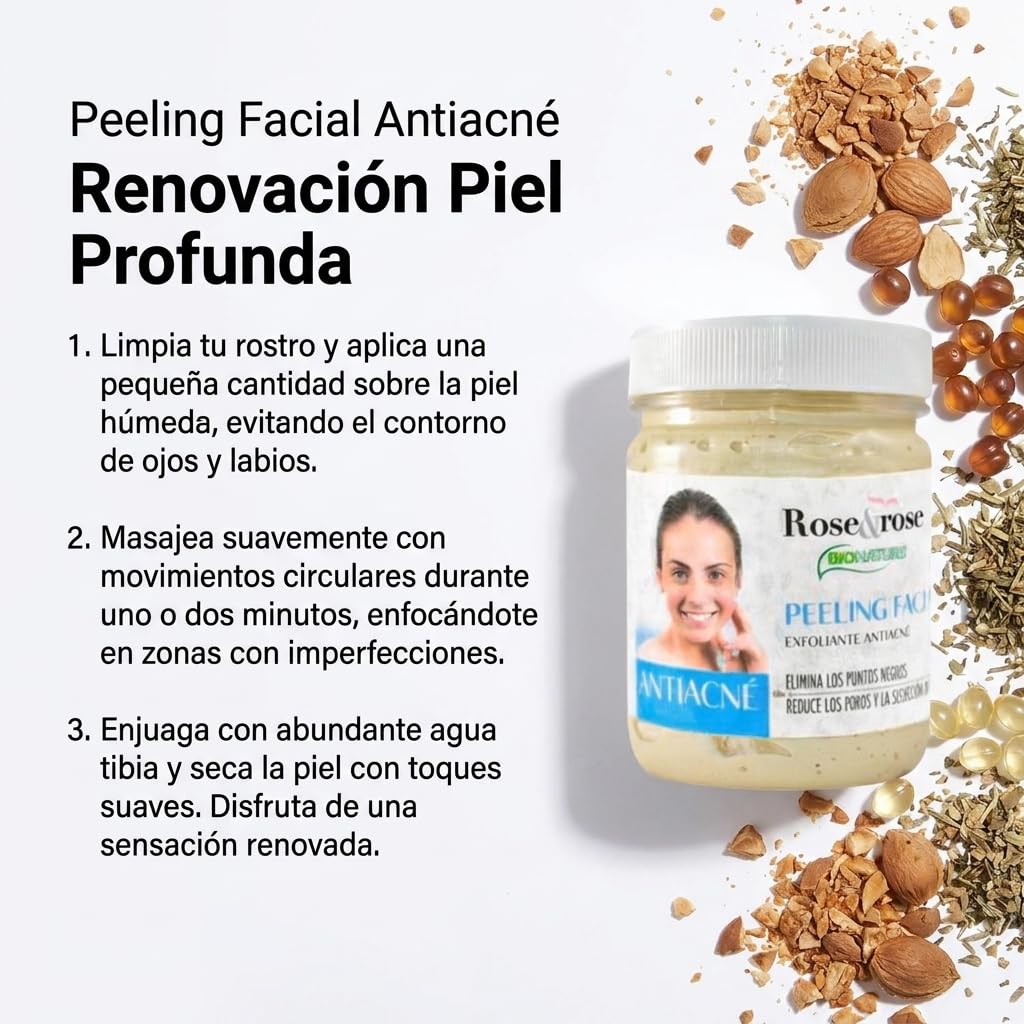 Rose & Rose | Intensywny zestaw toniczny + żel + peeling | pełna pielęgnacja twarzy, oczyszczanie, regeneracja i nawilżenie | dla bardziej równomiernej i promiennej skóry