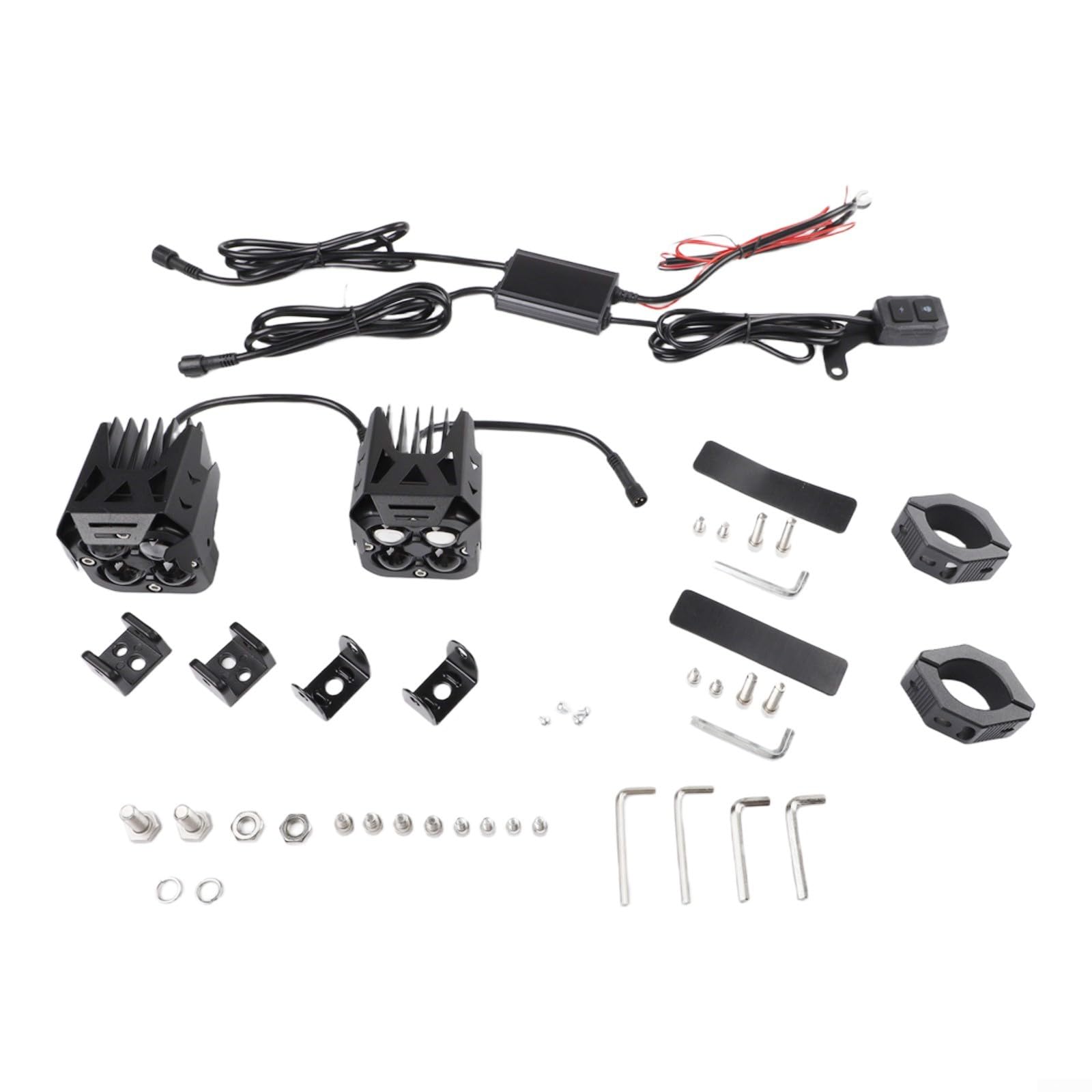 Faretto LED per moto 60W per bicolore Giallo Faretto LED per