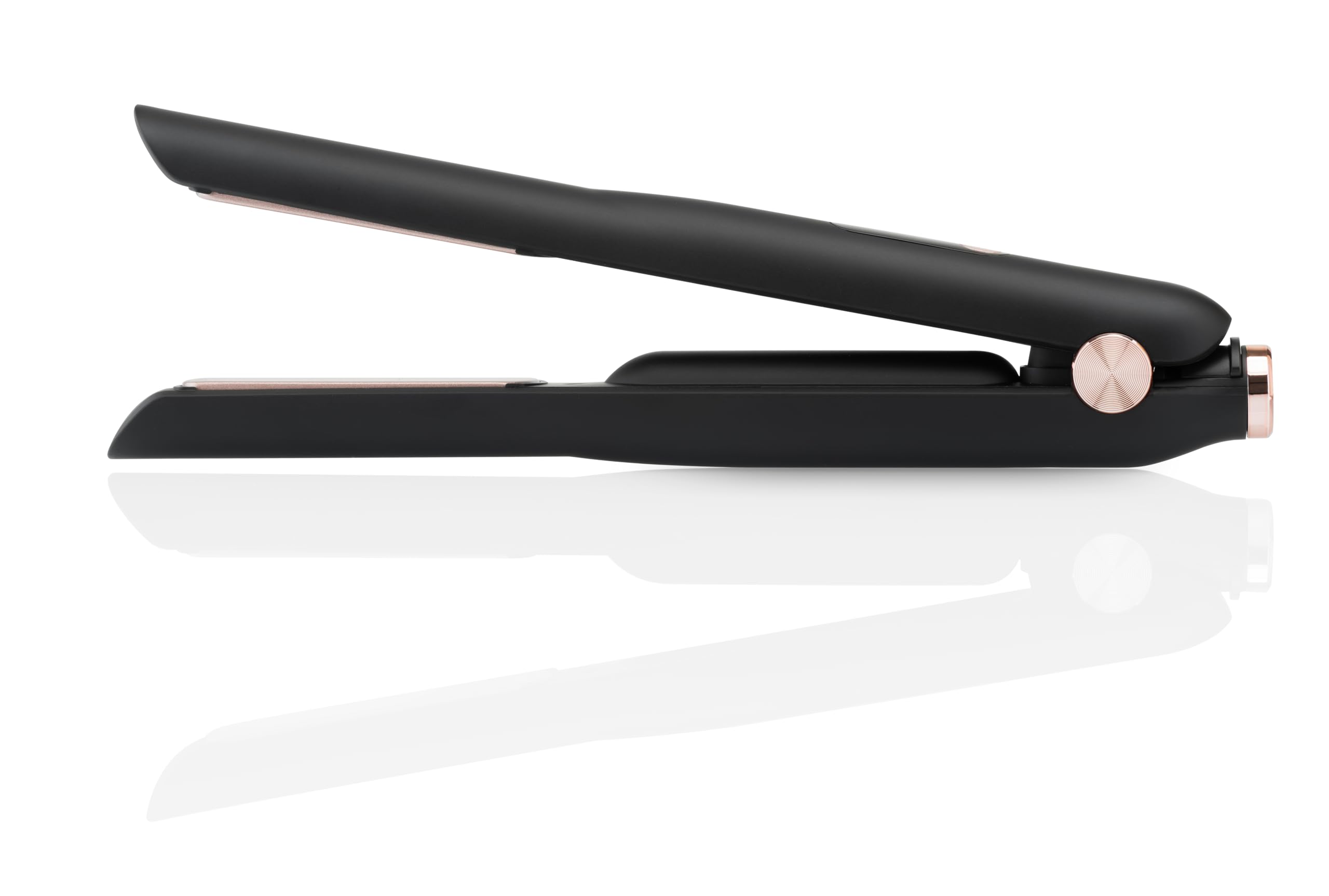 ETA Glätteisen Fenite Black I kabelloser Betrieb I 3 Temperaturstufen: 150/165/180 °C I Hochwertiger 3,7V Li-Ion-Akku I Reiseetui I USB-Ladekabel
