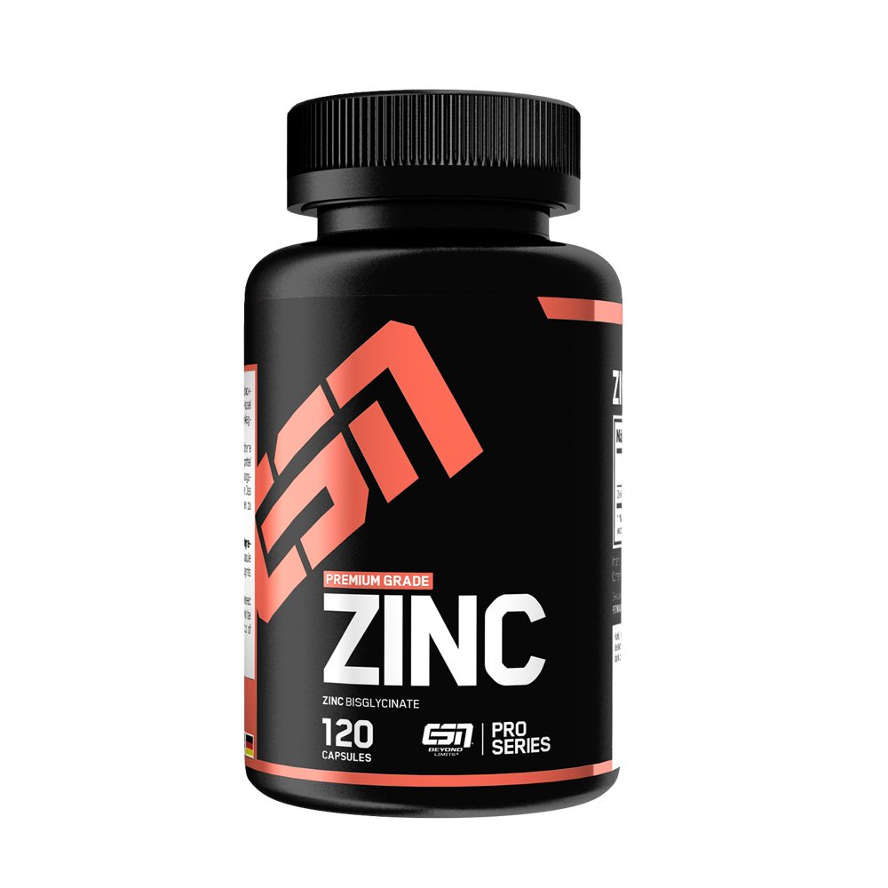 ESN Super Omega-3, 300 Kaps., 440 g & Zinc, Pro Series, 120 Kapseln, 1er Pack (1 x 90 g)