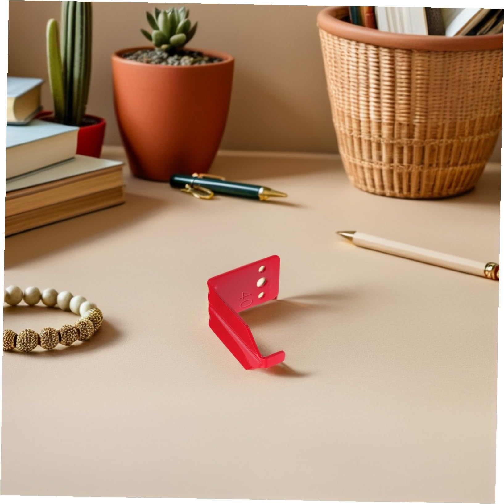Soporte para Colgar Extintores Metálico Rojo, 12 Juegos | Montaje en Pared Tornillos, para Aulas y Hogares, Apto para Equipos 40 Lb