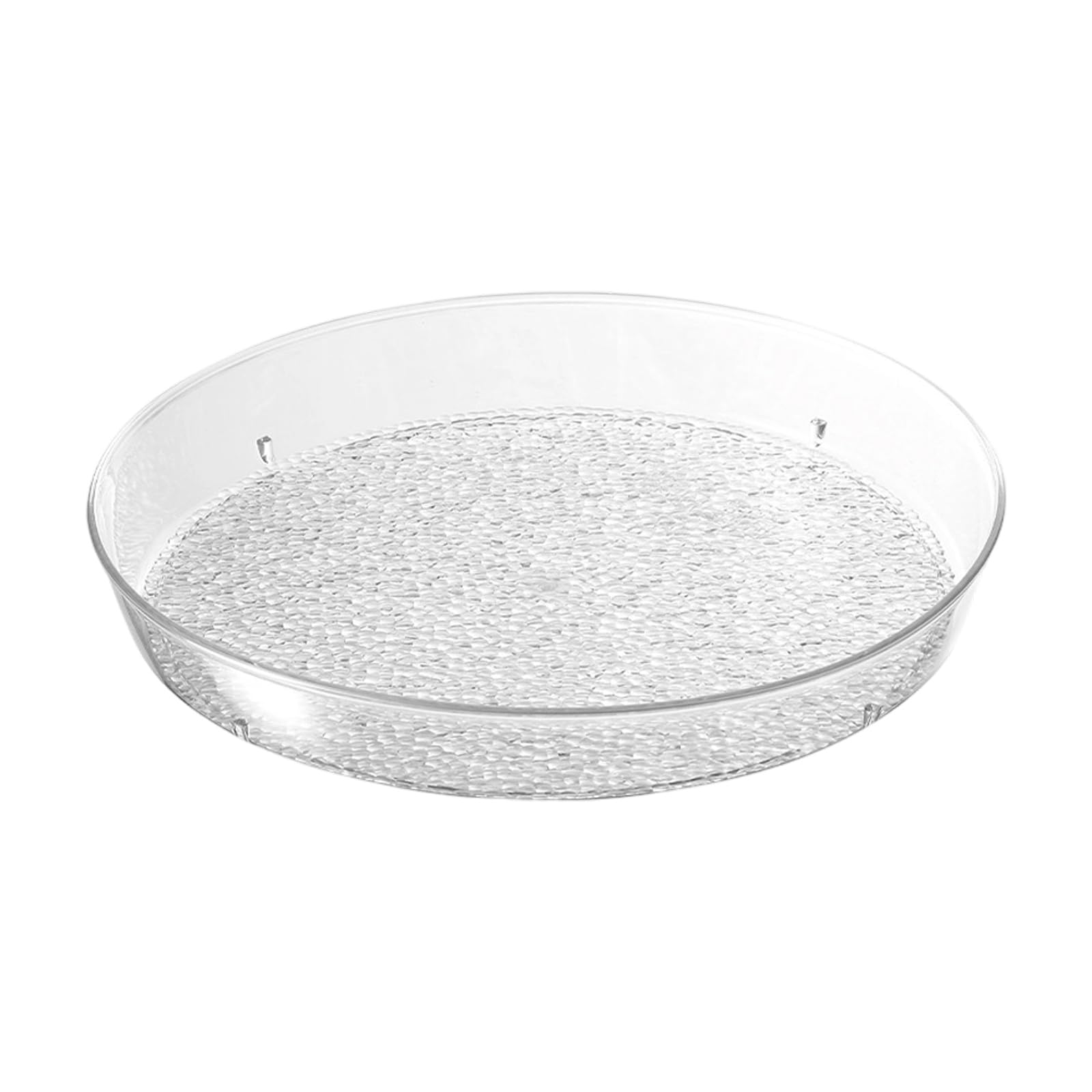 Whoasyst Multifunctional Clear Nordic Snacks Bowls Space Saving Stackable Fruit Serving Tray for Desktop Decoration Fruit Plate