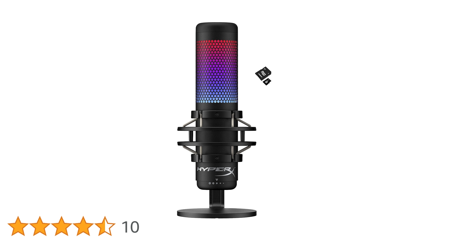 Amazon.co.jp: HyperX QuadCast S-RGB USB コンデンサーマイク