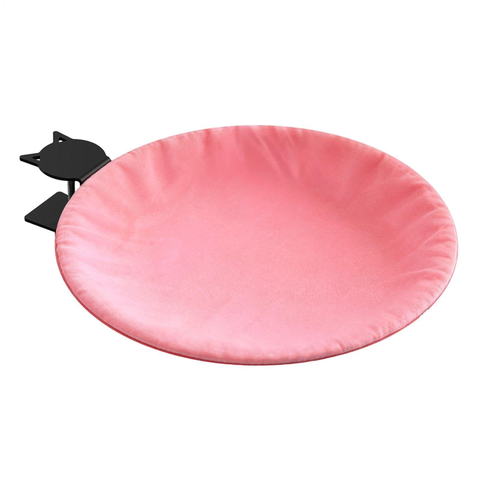 Feline Table Rest Lounger – Asta grigia con morsetto per finestra, posto per gattino, comodo cuscino rialzato, in metallo sicuro | per gatti sospeso traspirante, tessuto rimovibile