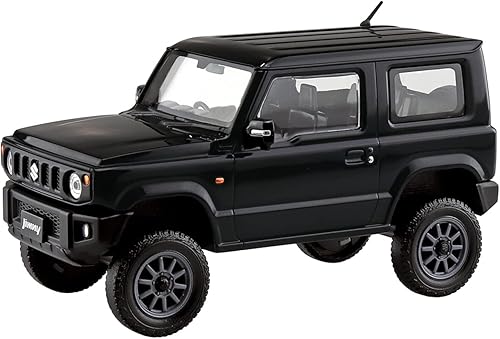 Aoshima Suzuki Jimny Custom Wheel Jungle Bluefish Black Pearl Kit de modelo a escala 132