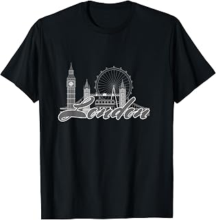 London Souvenir City British UK Men Women Gift T-Shirt