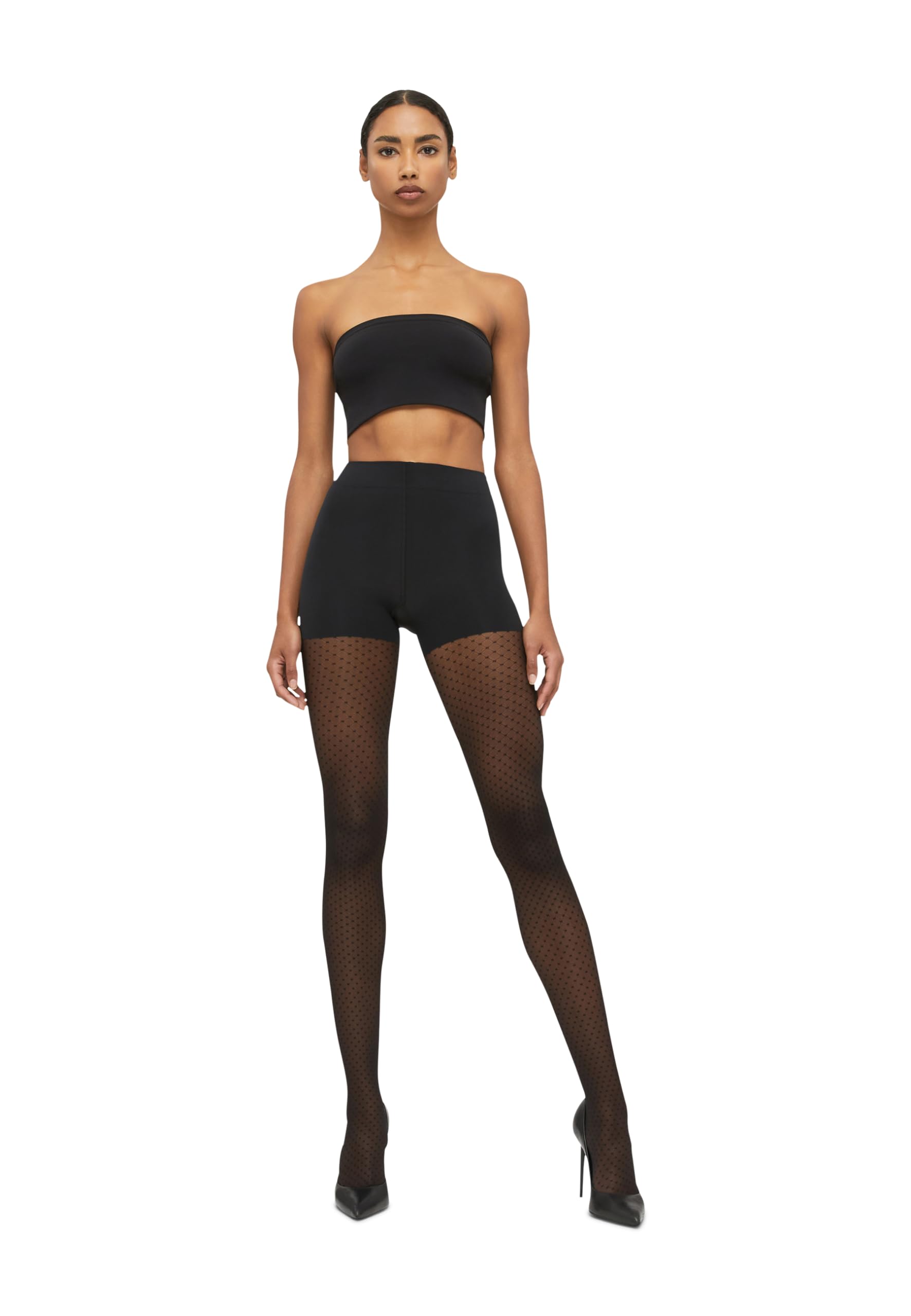 Wolford Control Dots Sheer Rajstopy 20 Denier dla kobiet z efektem kształtowania stylowe i wygodne na każdą okazję