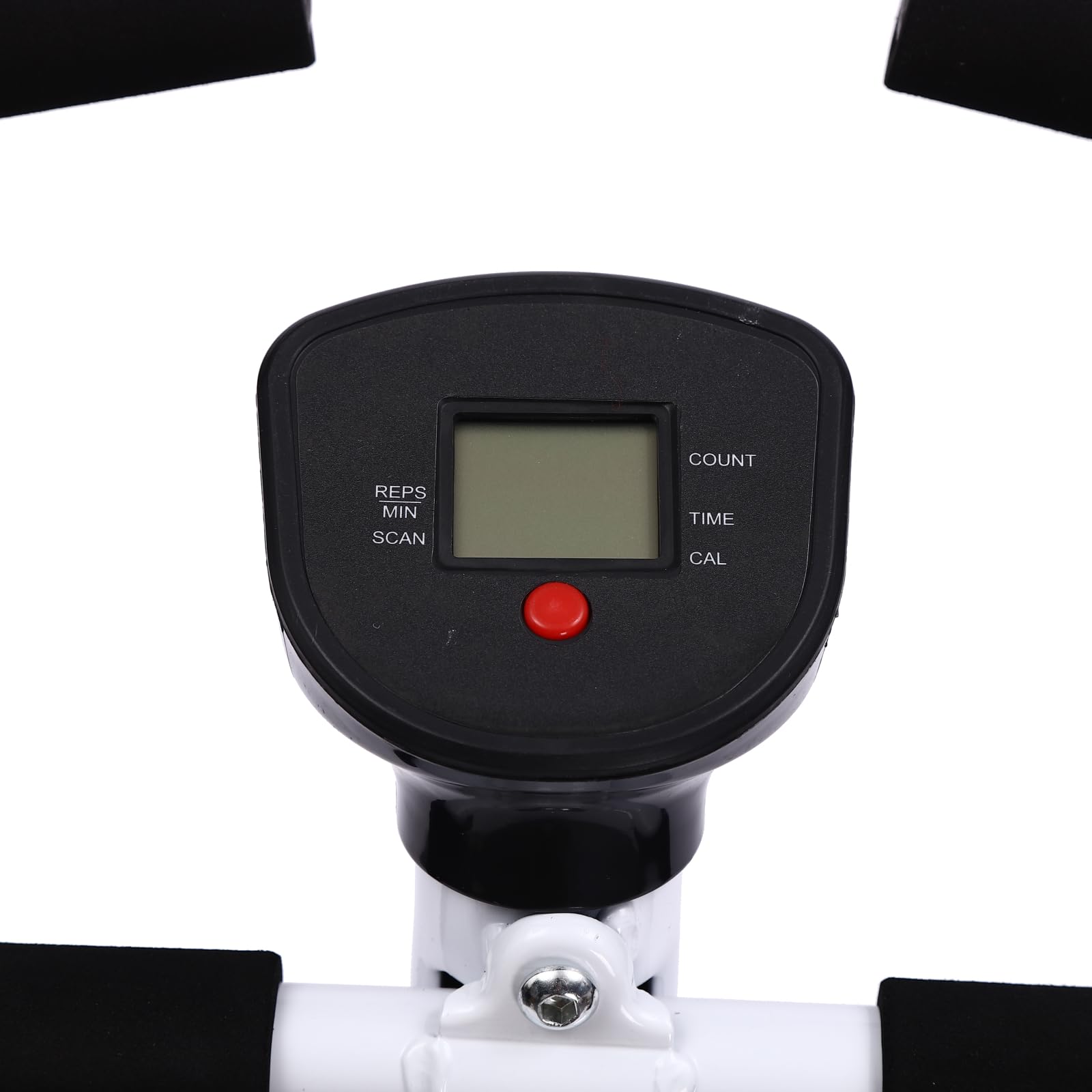 Swing Stepper con asideros, dispositivo de escalada con pantalla LCD, máquina de ejercicios para entrenamiento eficaz de piernas/brazos/glúteos, dispositivo de rehabilitación de fitness para