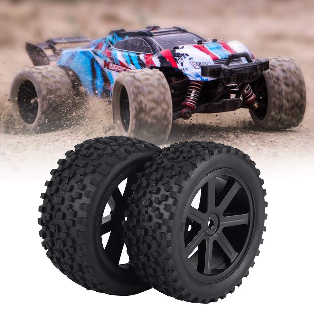VGEBY1 4szt. gumowe opony, opony do kół 1/10 RC Racing Crawler Car na oponach do samochodów wyścigowych (czarne)