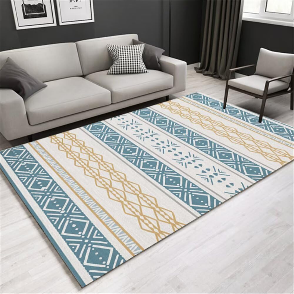 Alfombra infantil grande de 60x90 cm gris lavable para zonas de juegos