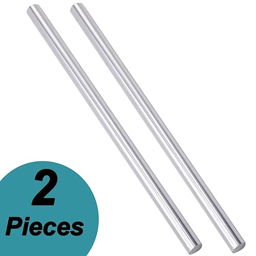 Miniatura 5 de 2 piezas 58 "aluminio 6061 redondo varilla 12" largo sólido T6511 torno extruido stock