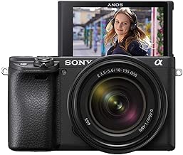 Sony 6400 E-mount compact mirrorless camera with 18-135mm Power Zoom Lens APS-C Sensor fast Auto Focus Real-time Eye AF and Real-time Tracking 4K HDR movie-shooting Sony 6400 E-mount compact mirrorless camera with 18-135mm Power Zoom Lens APS-C Sensor fast Auto Focus Real-time Eye AF and Real-time Tracking 4K HDR movie-shooting