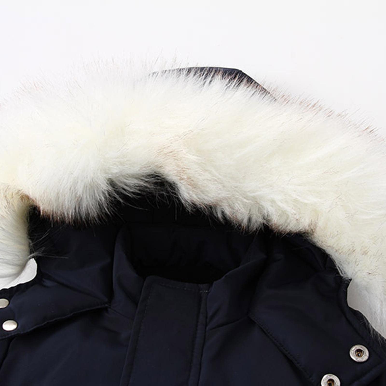 Baby Unisex Skianzüge Jungen Mäntel Winter Schneeanzug Klassisch Bequem Skioverall mit Abnehmbarer Kapuze Schneeanzüge Kleinkind Jacke Kleidung Reißverschluss Overall Atmungsaktiv Winteranzug