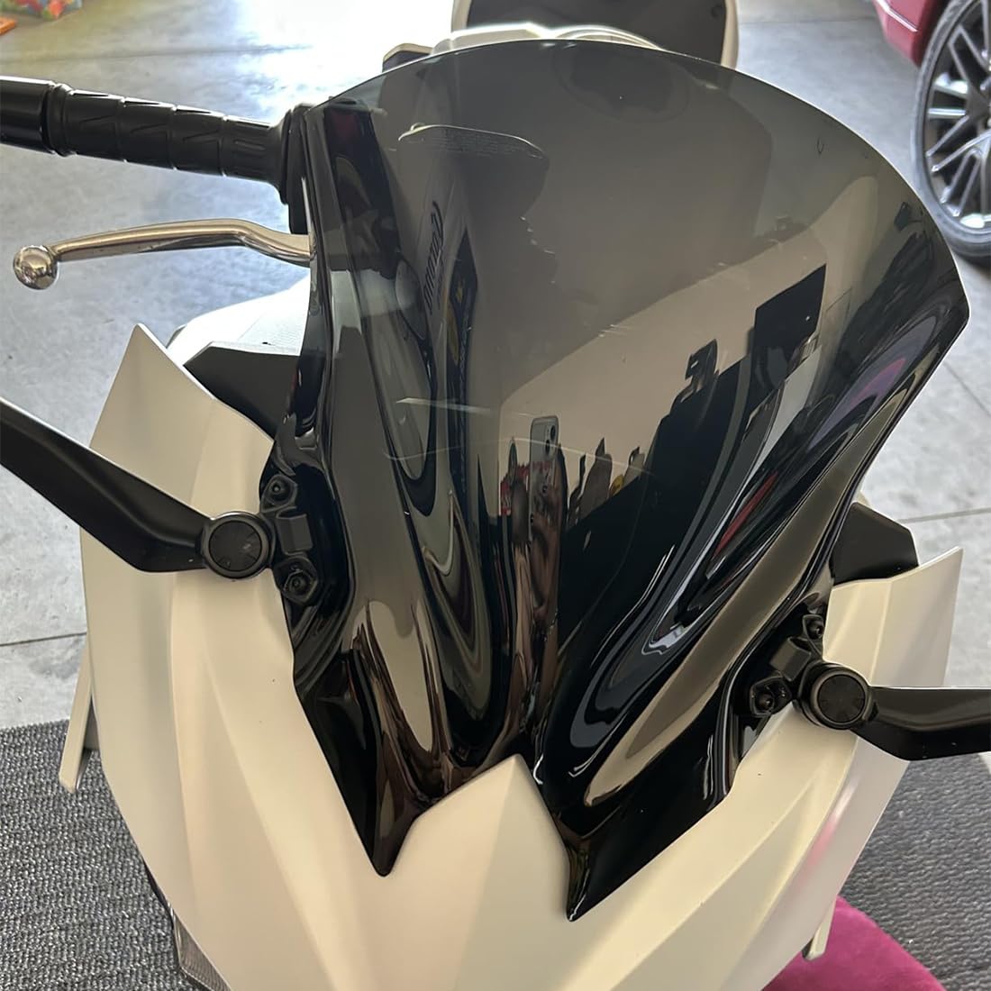 500C 透明風防　ウインドウリフレクター Amazon | 15