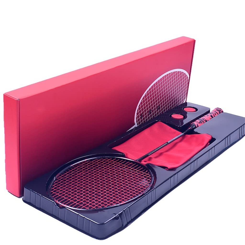 Full Carbon Badminton Racket High Pound M30J Carbon Cloth Offensive Secondary Reinforcement 4U Racket