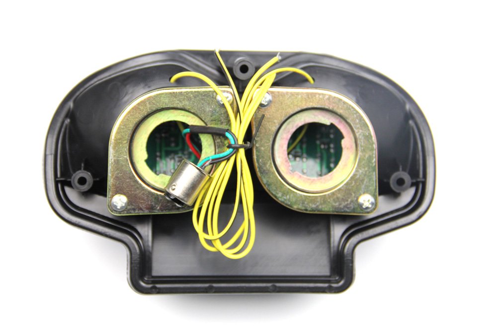 AVDB-moto Feu Stop Led Clignotants Intégrés compatible avec GSF Bandit 600 1200 2000-2005 (Teinté)