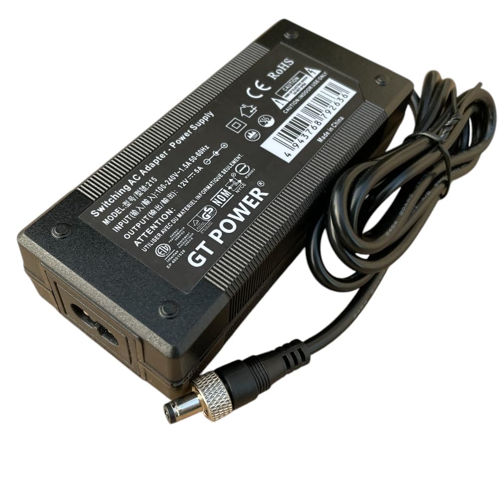Amazon.com: Threaded Lock AC Adapter Compatible with Blackmagic