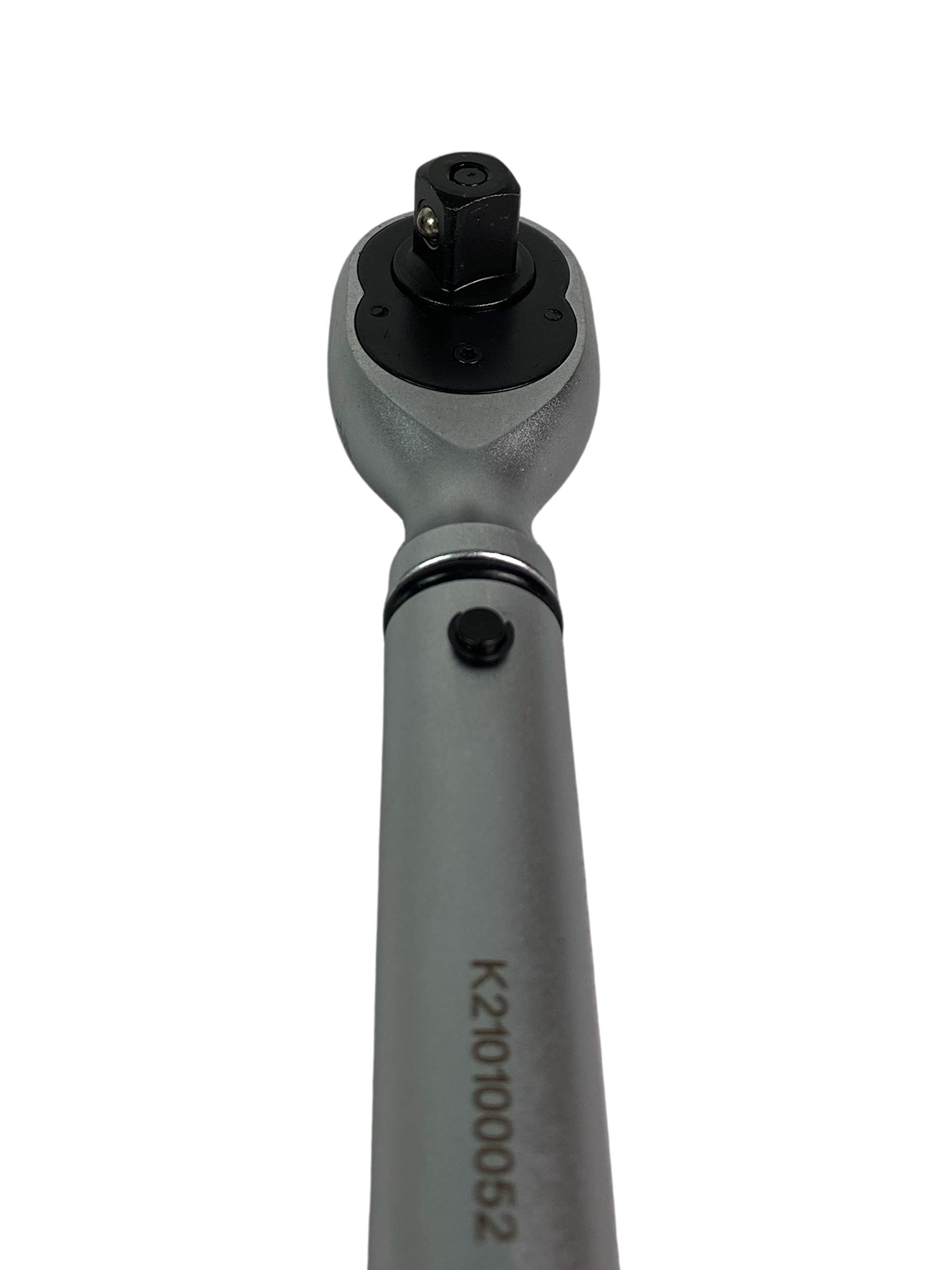 Kraftwelle Clé dynamométrique à cliquet réversible 1/2" 60-345 NM pour voiture industrielle professionnelle
