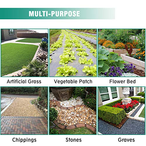 Snail Weed Barrier Landscape Fabric Premium 5oz Pro Heavy Duty Ground Cover Anti-Weed Gardening Mat High Permeability Easy Setup Commercial Outdoor Weed Mat, 4ft x 50ft