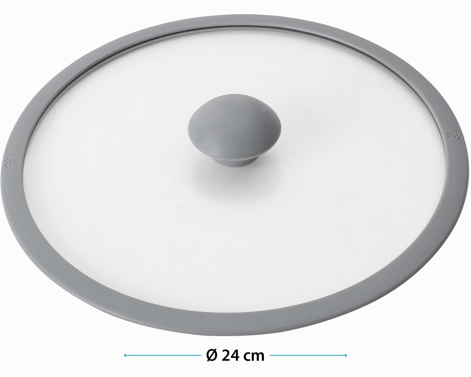 BRUNNER Geschirrset Fold Away, 24 cm, Silber