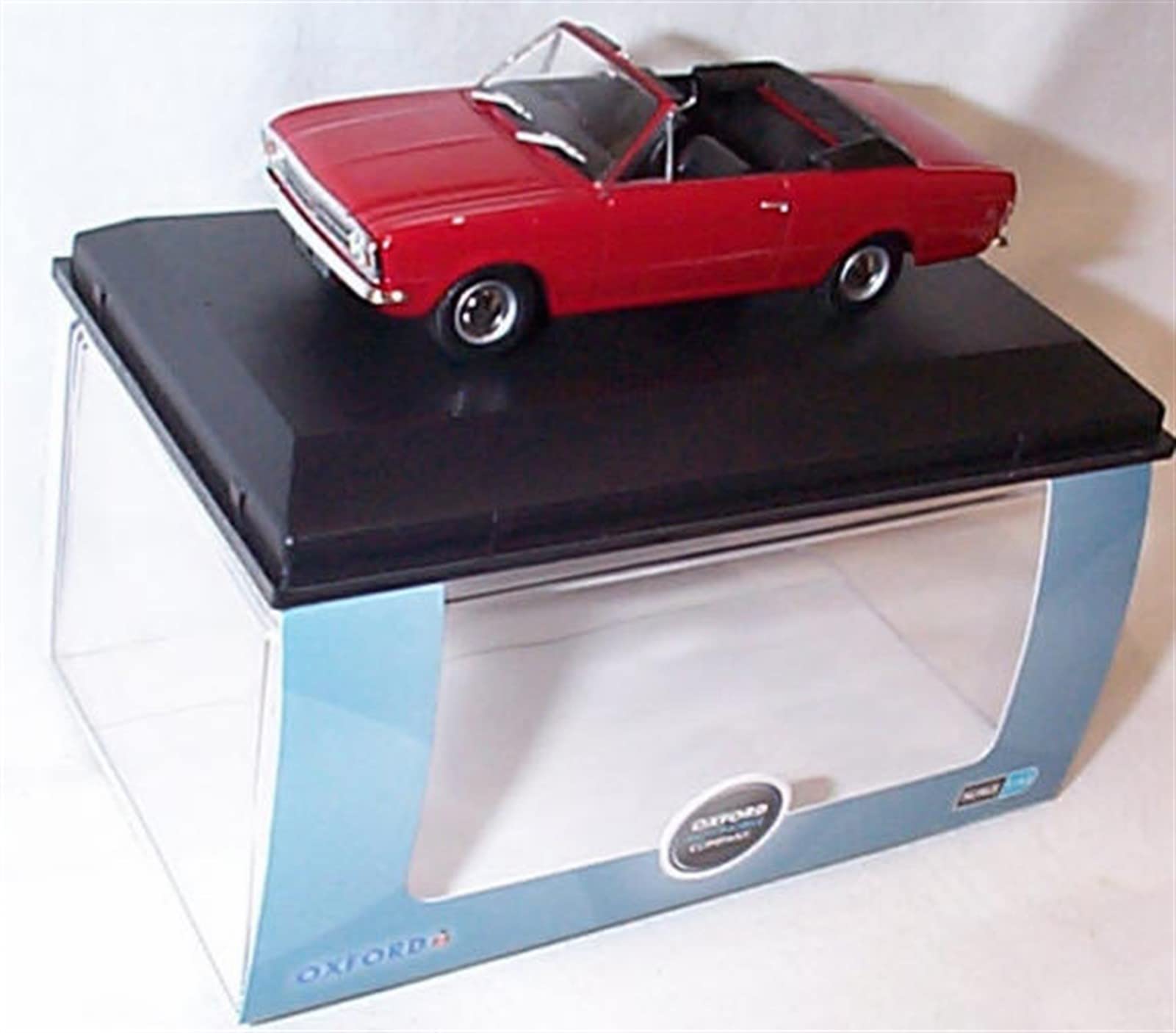 oxford Ford Cortina Crayford Open Dragoon Red car 1:43 scale diecast model