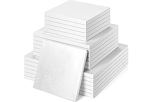 18 Pcs White Square Cake Drum: Your Sturdy Cake Base