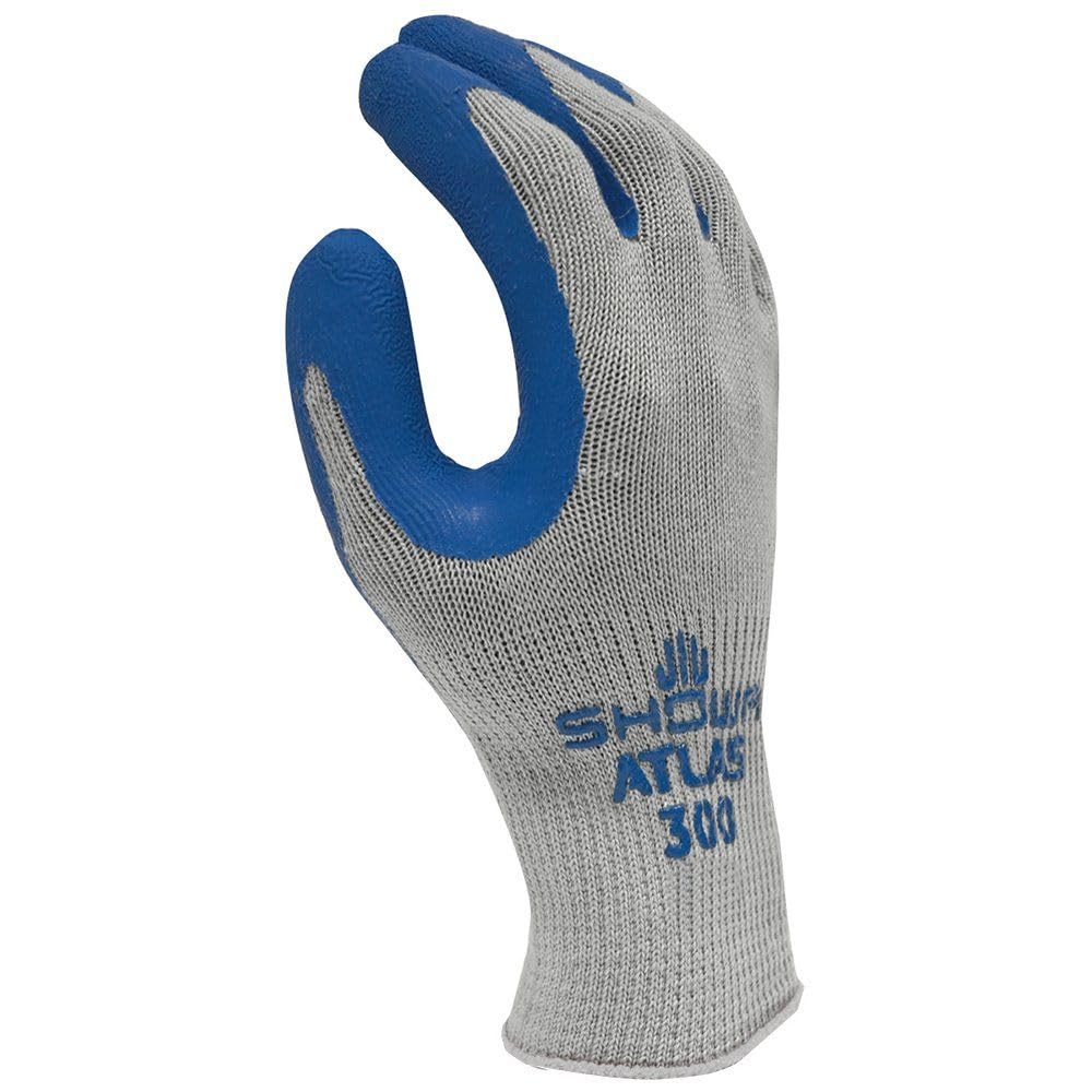 6 Pack Atlas Glove 300 Atlas Fit Super Grip Gloves - Medium