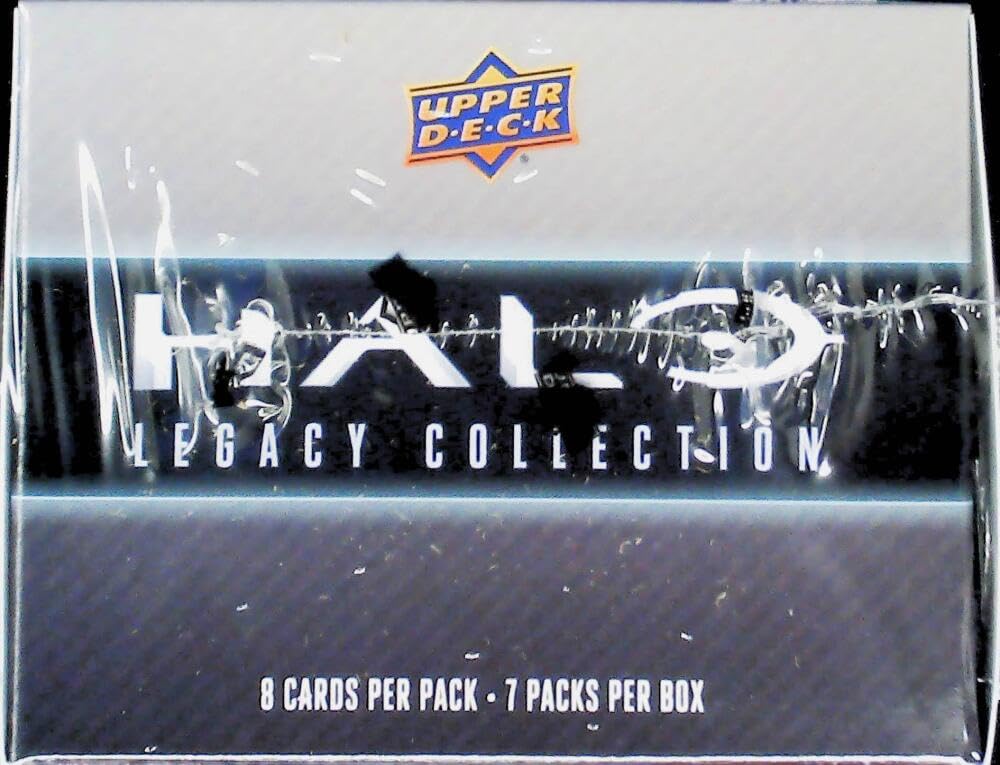 Amazon.com: 2024 Upper Deck Halo Legacy Collection Factory Sealed Blaster Box 7 Packs of 8 Cards. Chase Unique Acetate Active Camo Variant Cards. : Sports & Outdoors